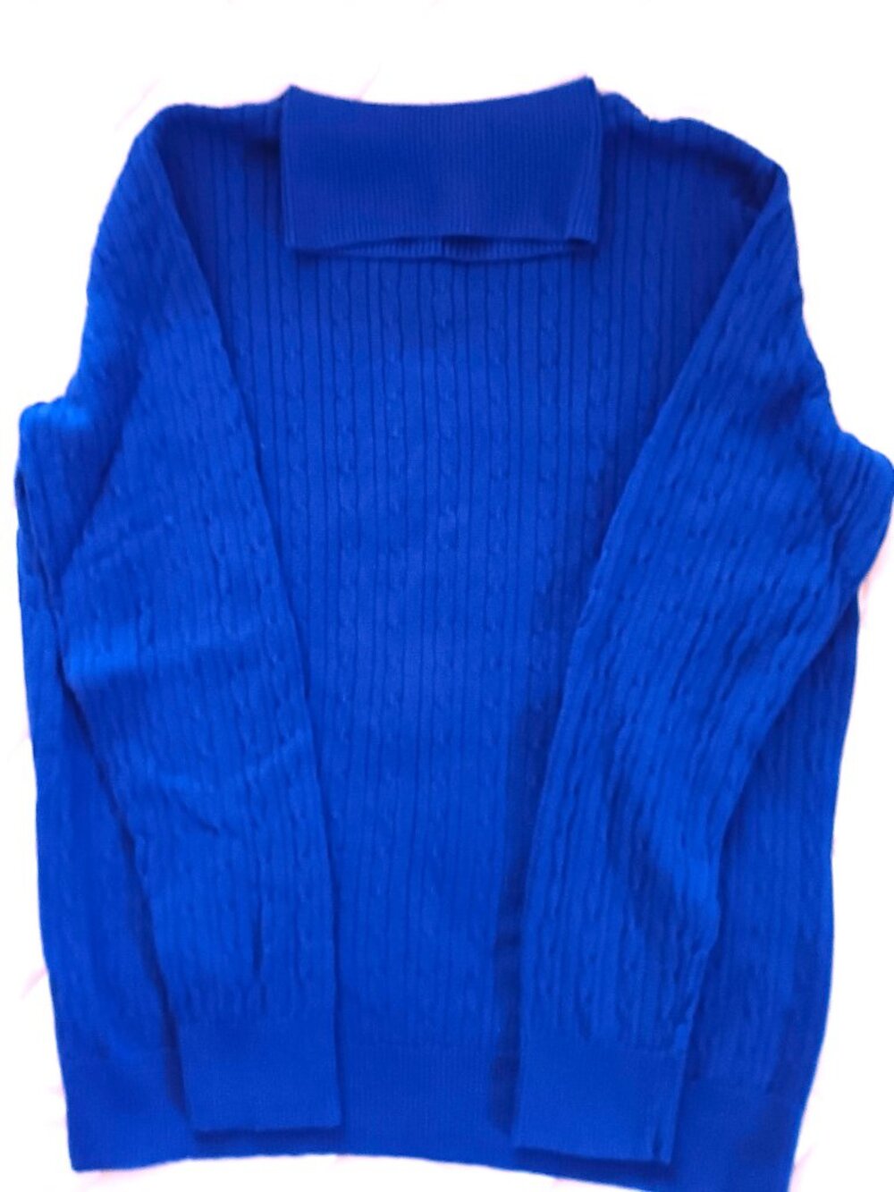 New Kim Rogers Cable Knit Turtleneck Sweater, size M (NWOT)